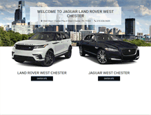 Tablet Screenshot of jaguarlandroverwc.com